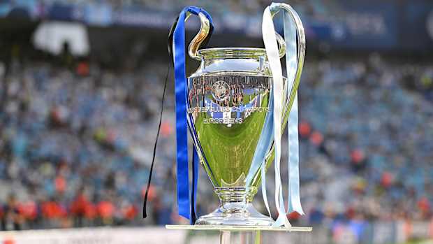 The Champions League trophy